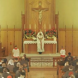 Christmas Mass in Old St. Charles Borromeo, 1966
